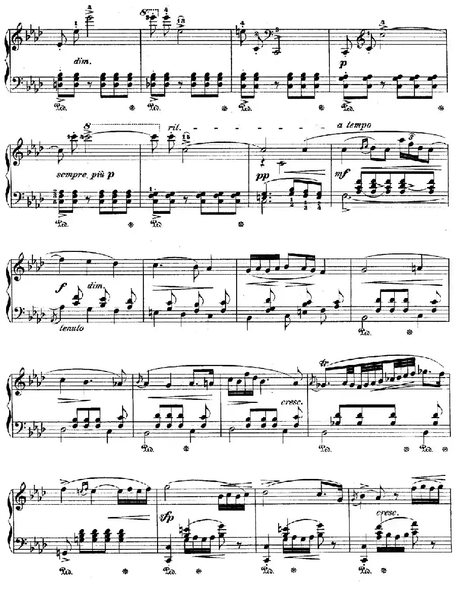 Trois Polonaises Op.71（3首波兰舞曲 No.3）
