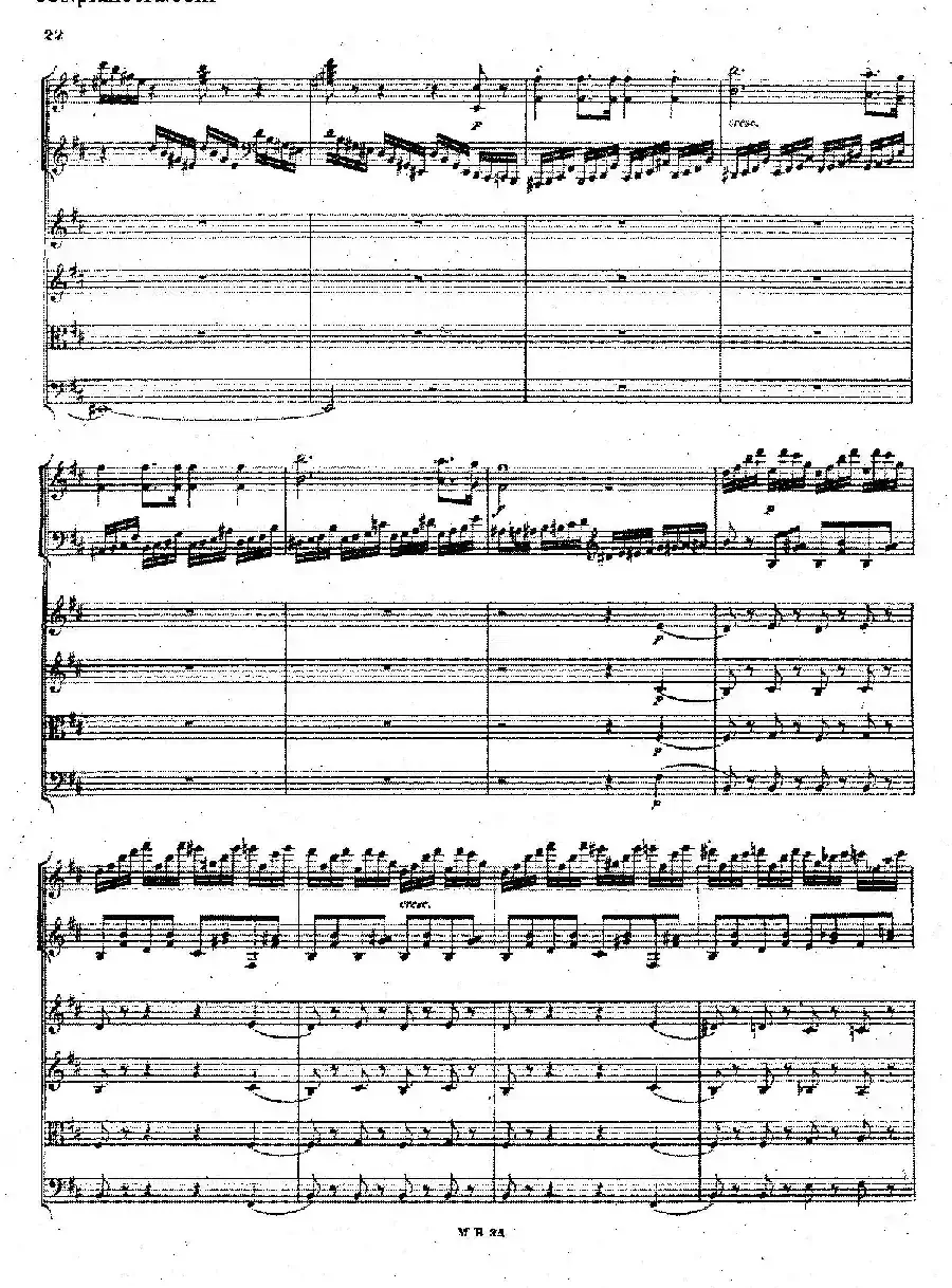 Capriccio Brillante in B Major Op.22（B大调华丽随想曲·钢琴+乐队总谱）