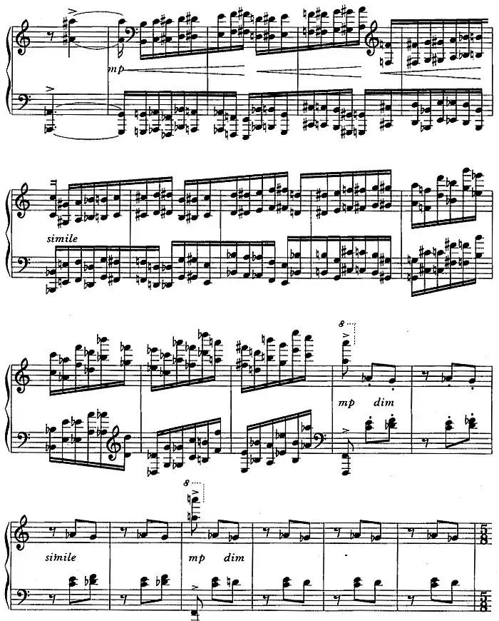 套曲·板式(III 快板)