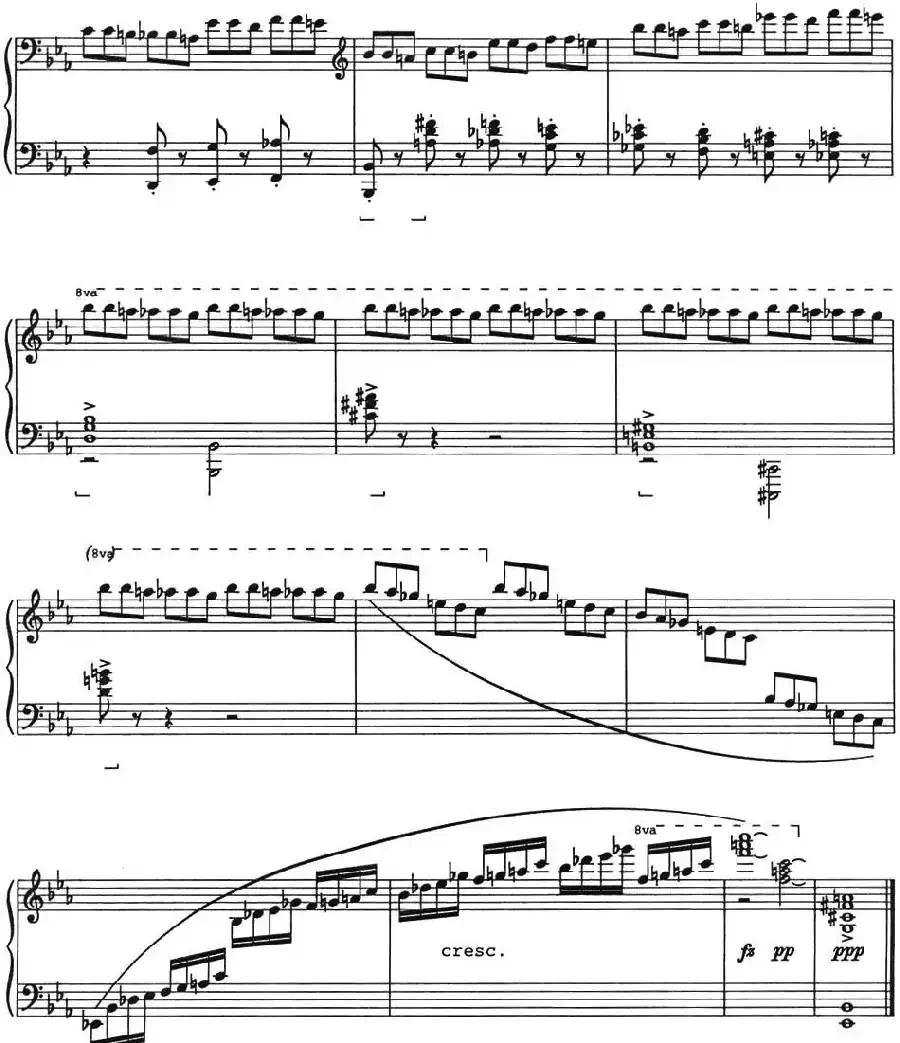 Etude 1.Liza（乔治·格什温练习曲·1、莉萨）