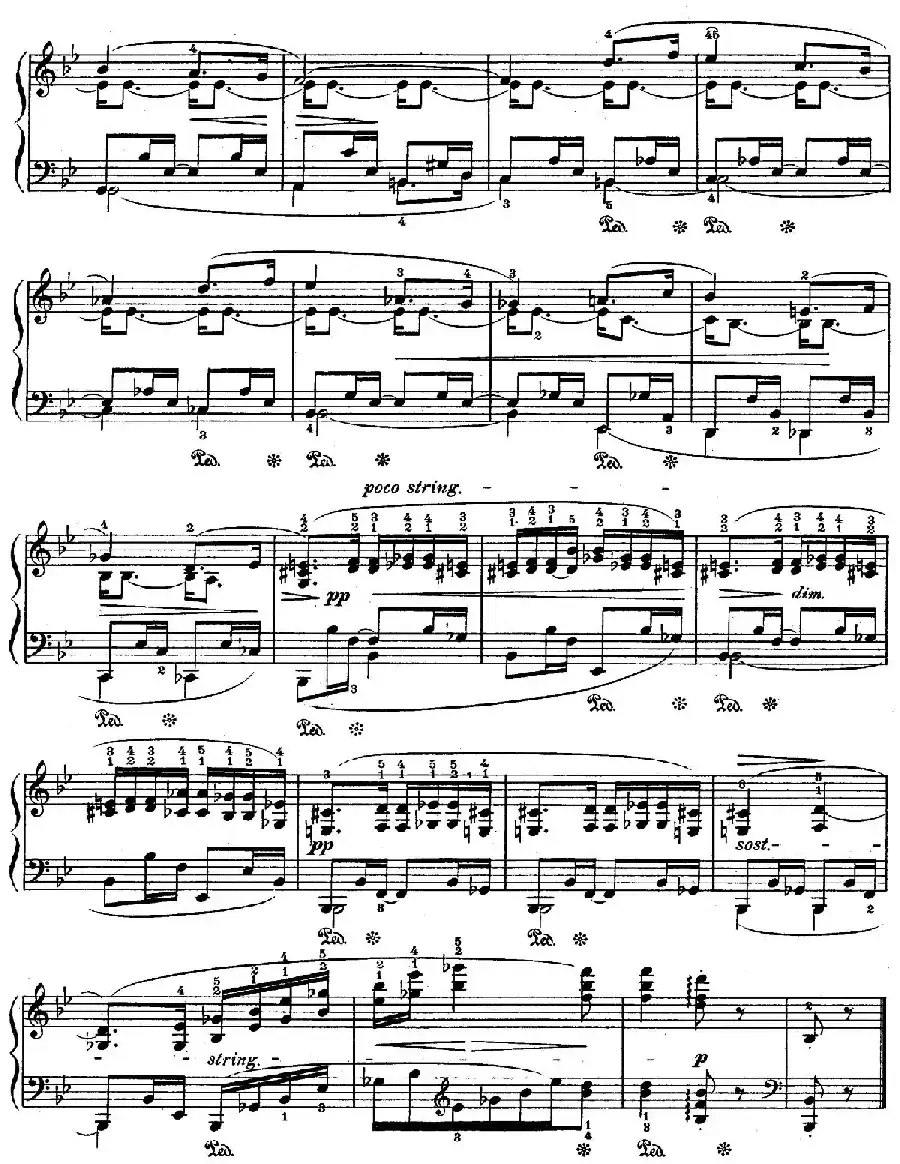 INTERMEZZO（8首钢琴小品第4首 Op.76，No.4.）