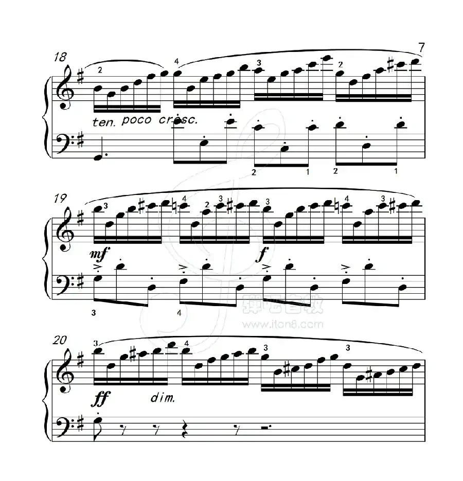 练习曲 24(克拉莫钢琴练习曲60首)