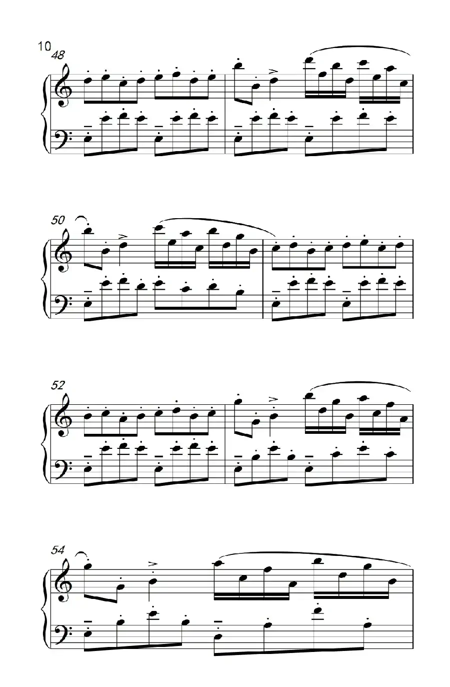 第九级1.前奏曲 Op.12 No.7（中央音乐学院 钢琴（业余）考级教程 7-9级）
