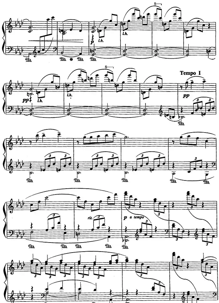 现代钢琴曲：10、浪漫圆舞曲