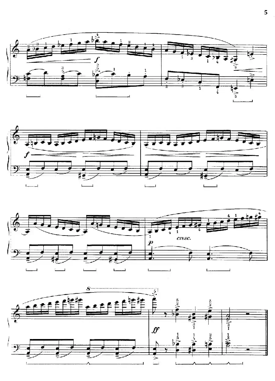 Thirty Pieces For Children Op.27（30首儿童钢琴曲 1—5）
