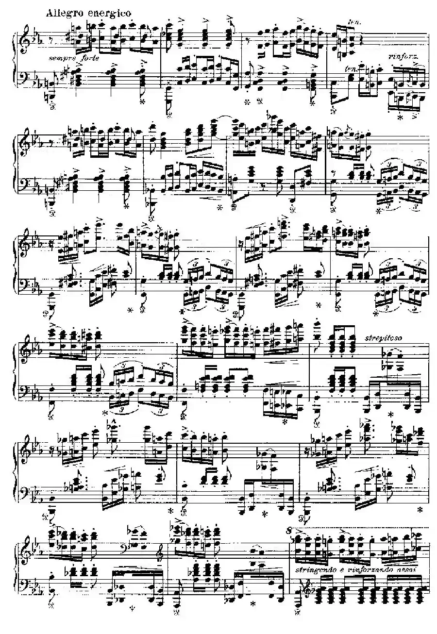 Two Polonaises S.223（2首波洛奈兹舞曲·c小调）