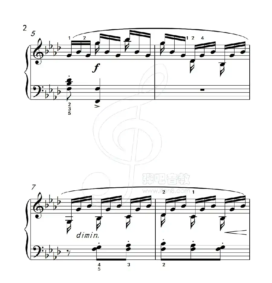 练习曲 57（克拉莫钢琴练习曲60首）