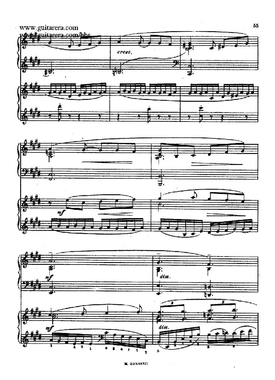 第二双钢琴组曲 Suite for Two Pianos No.2 Op.17（3. 浪漫曲 Romance）