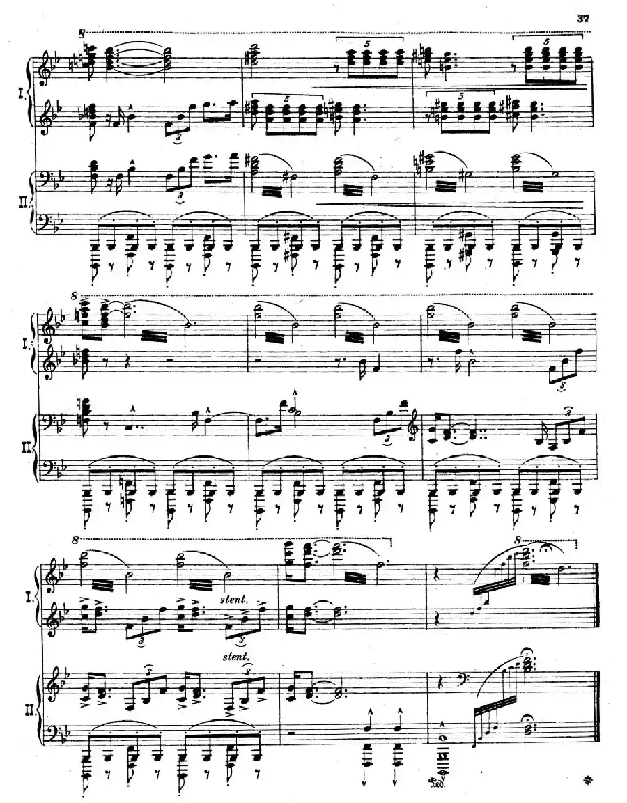 The Pines of Rome（交响诗《罗马的松树》·双钢琴）（第四部分：阿皮亚大道上的松树）