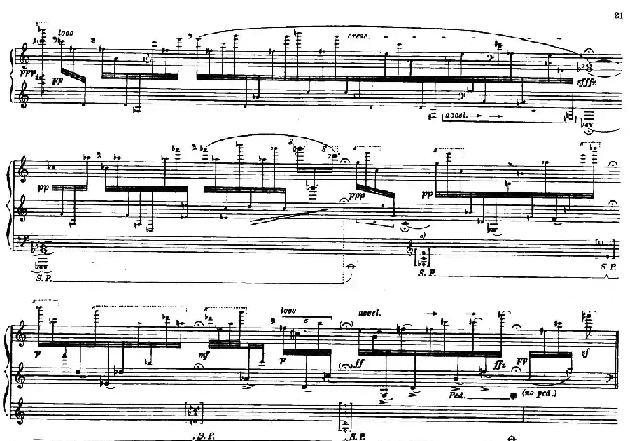 12 Etudes for Piano（博尔科姆12首钢琴练习曲·7）