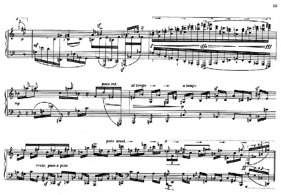 12 Etudes for Piano（博尔科姆12首钢琴练习曲·7）