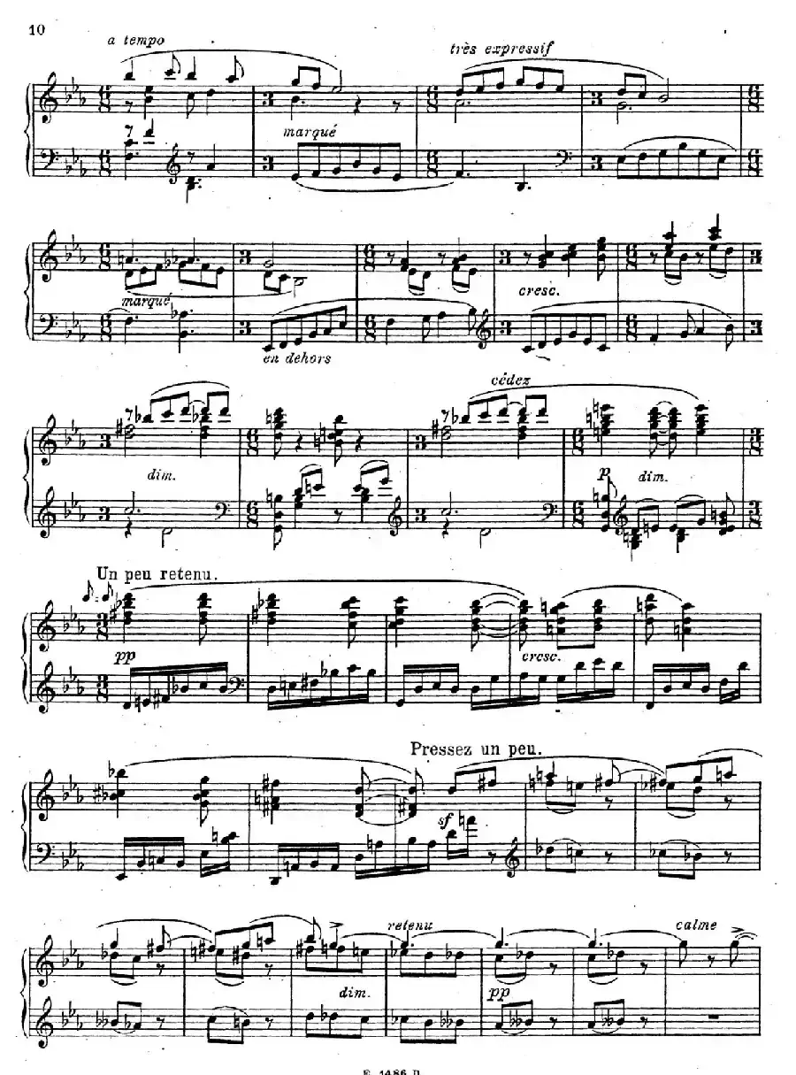 Sonate Romantique Op.3（浪漫奏鸣曲·Ⅰ）