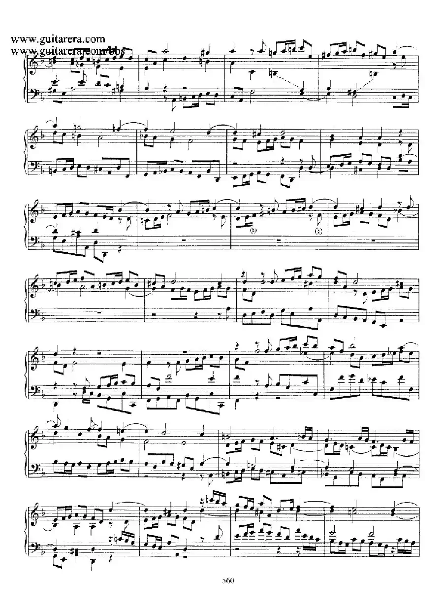 Toccata BWV 913（7首托卡塔·No.4.d小调）