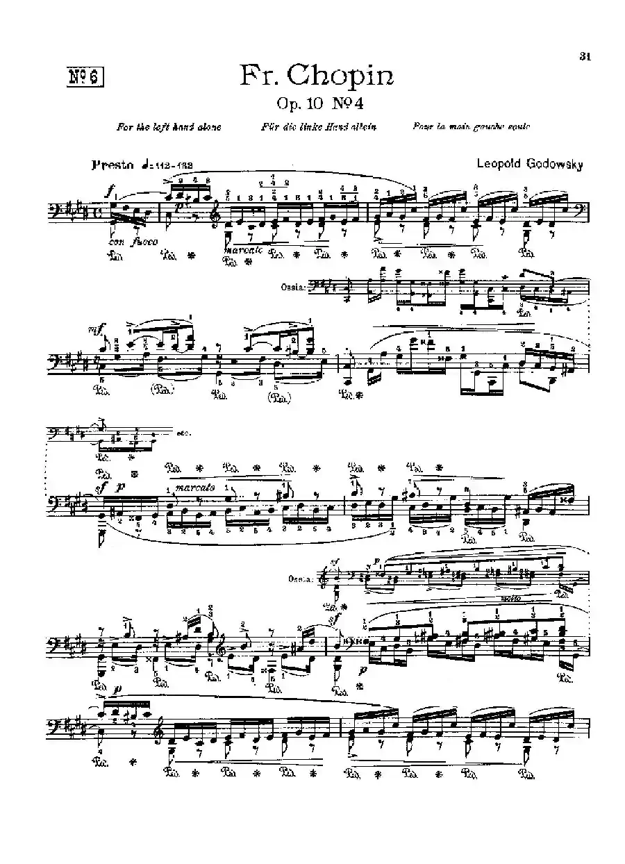 53首以肖邦练习曲为素材而作的练习曲（No.6）