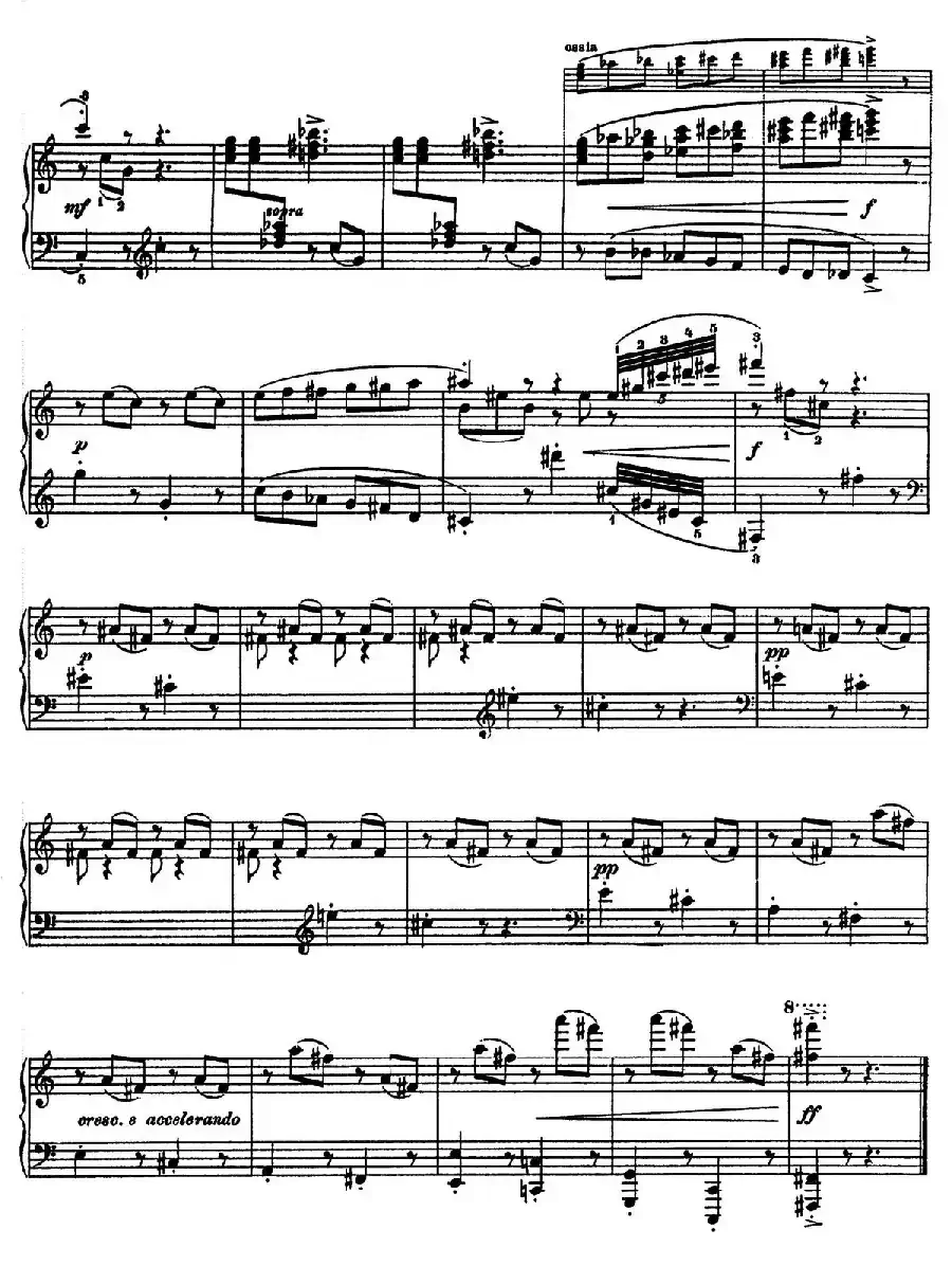 Scherzo from The Love for 3 Oranges Op.33（《三个桔子的爱情》谐谑曲）