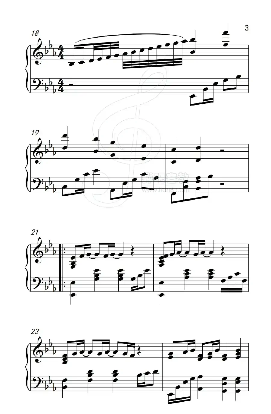 爱是永恒（《弹吧音教》制谱版）