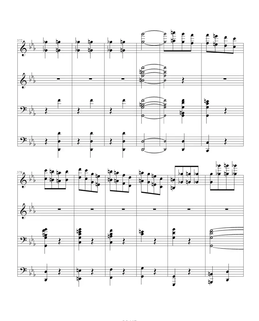 命运交响曲(四手联弹)