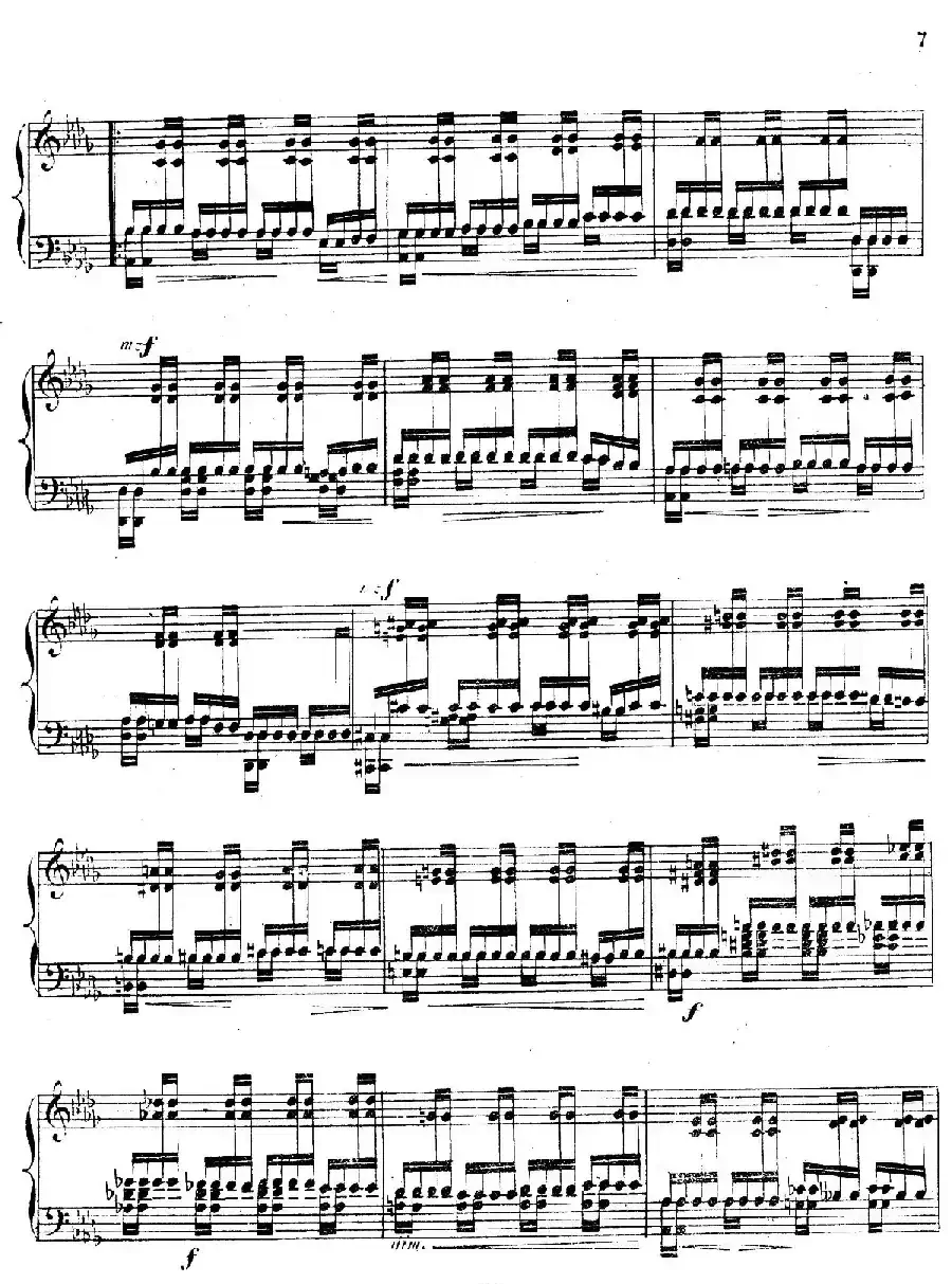 Grande Etude de Concert Tremolo Op.58（音乐会练习曲“震音”）