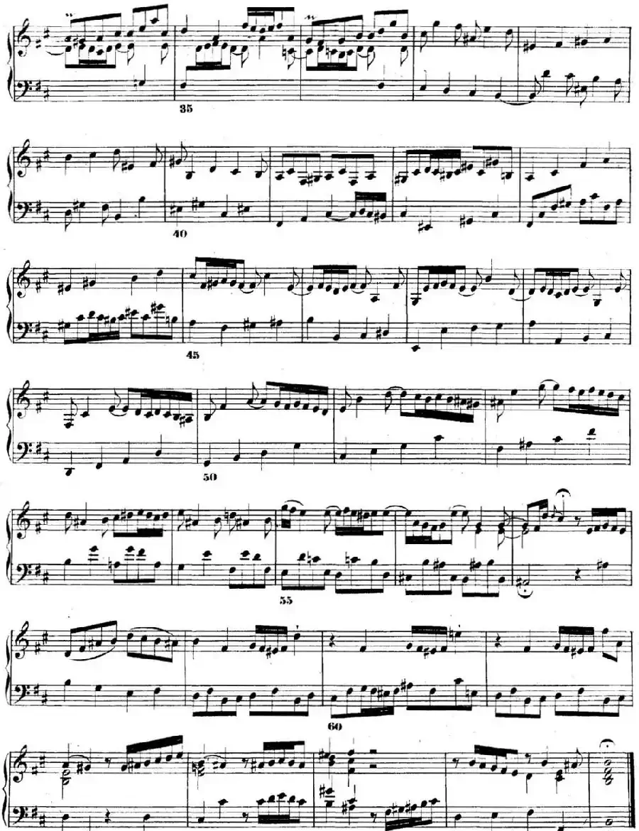 巴赫《平均律钢琴曲集·第二卷》之前奏曲(NO.24)