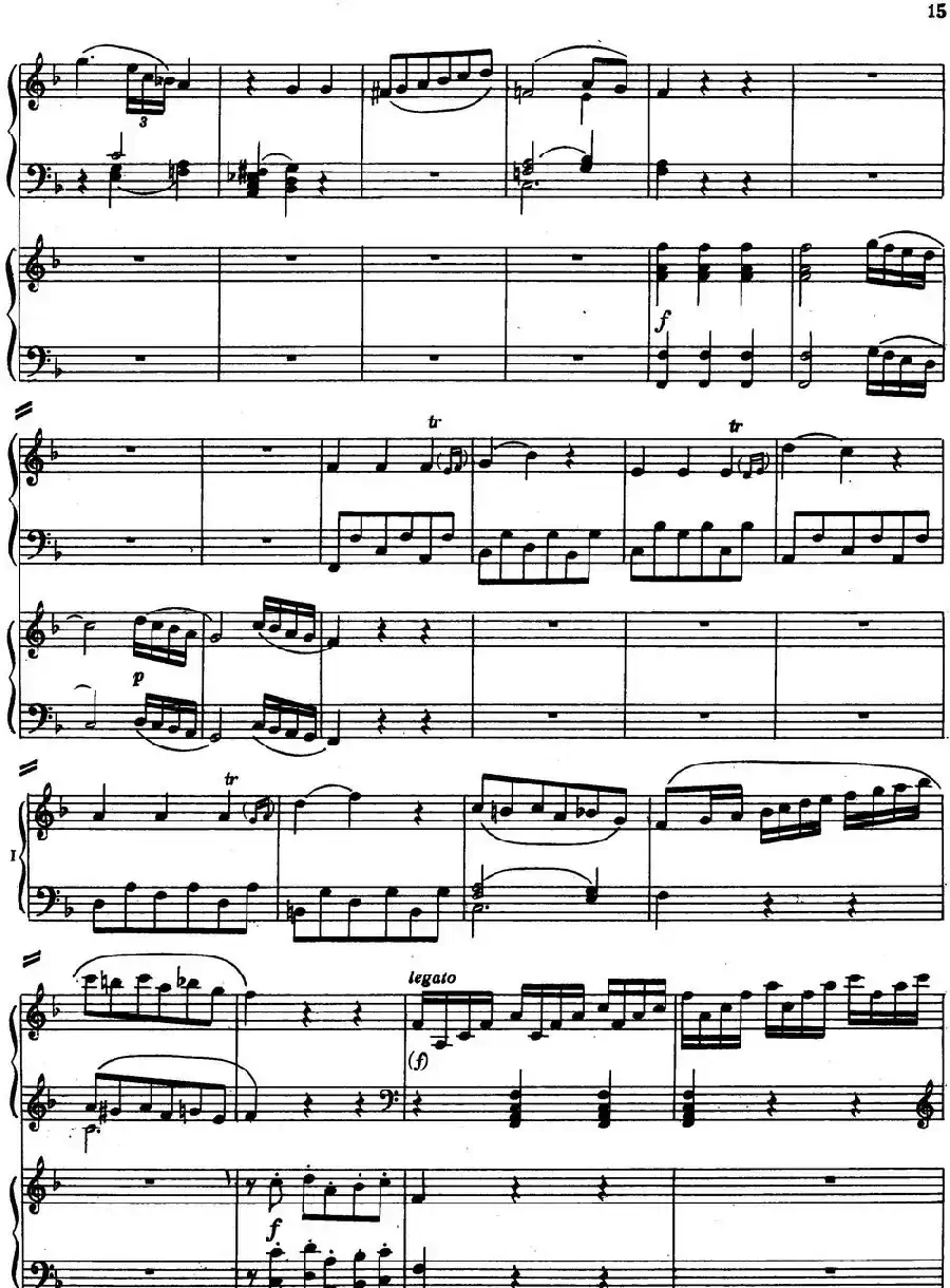 二十八部钢琴协奏曲 No.11（P1-15）