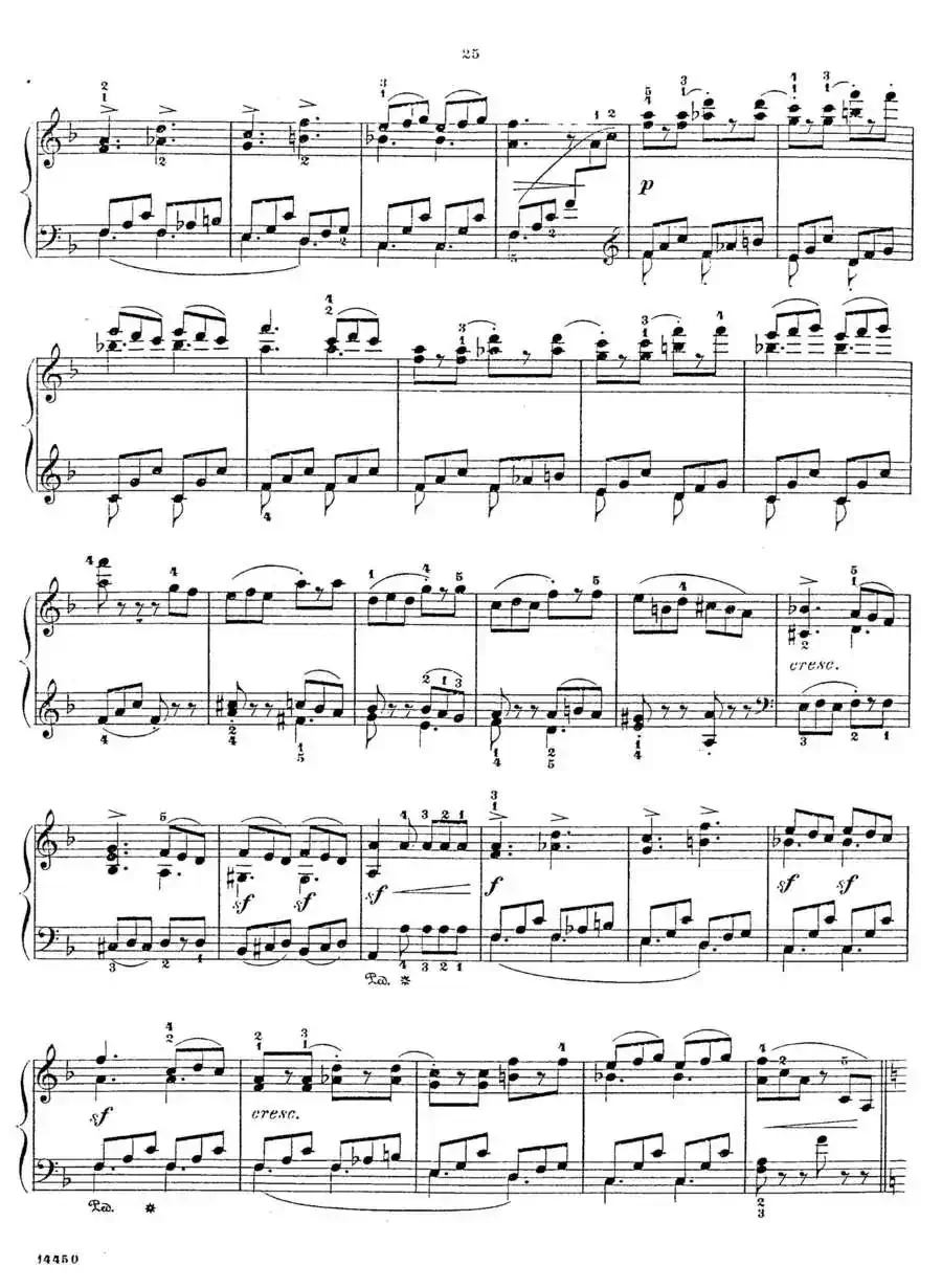 Album f the Young Op·62（12· 塔兰泰拉 Tarentelle，a小调）