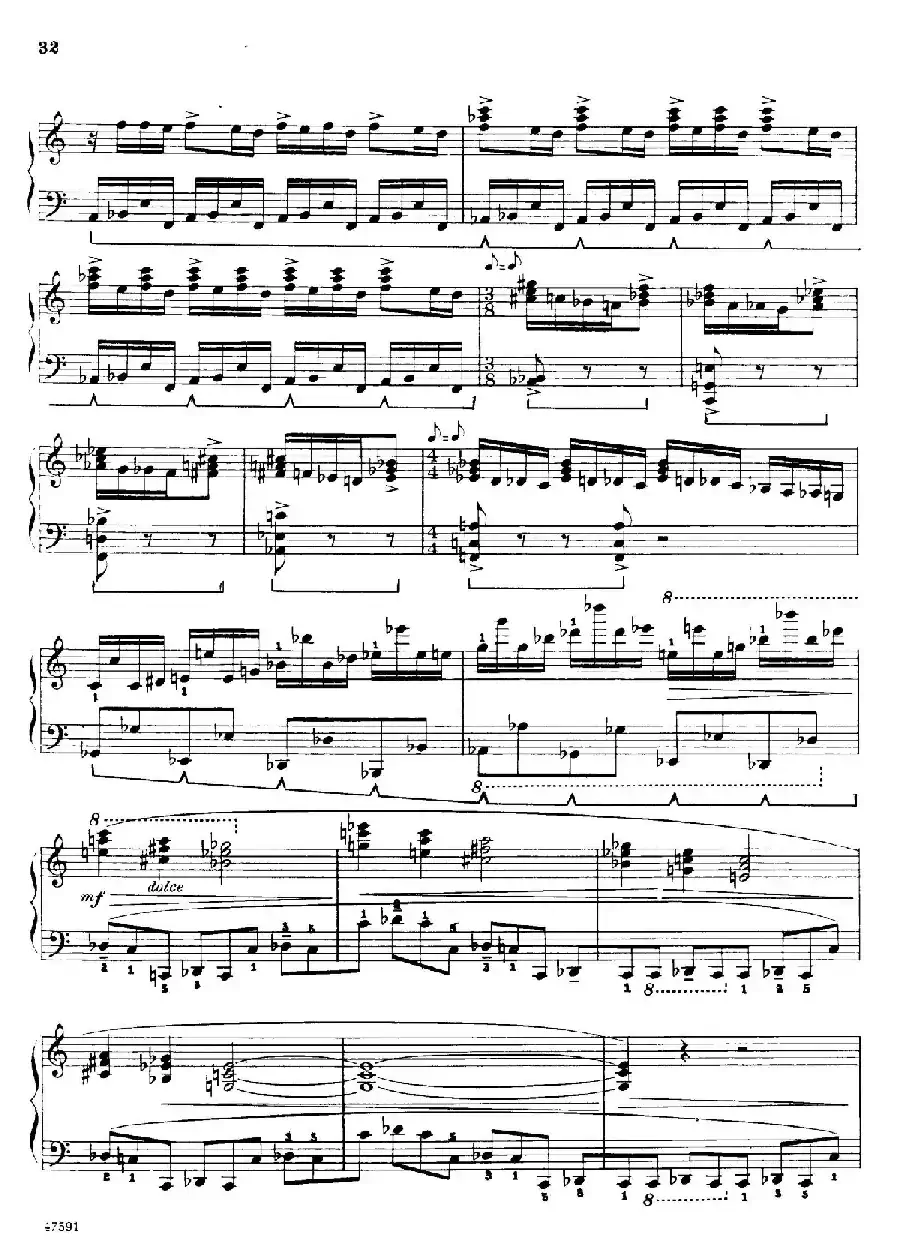 Piano Sonata in E-flat Major Op.95（降E大调钢琴奏鸣曲·Ⅲ）