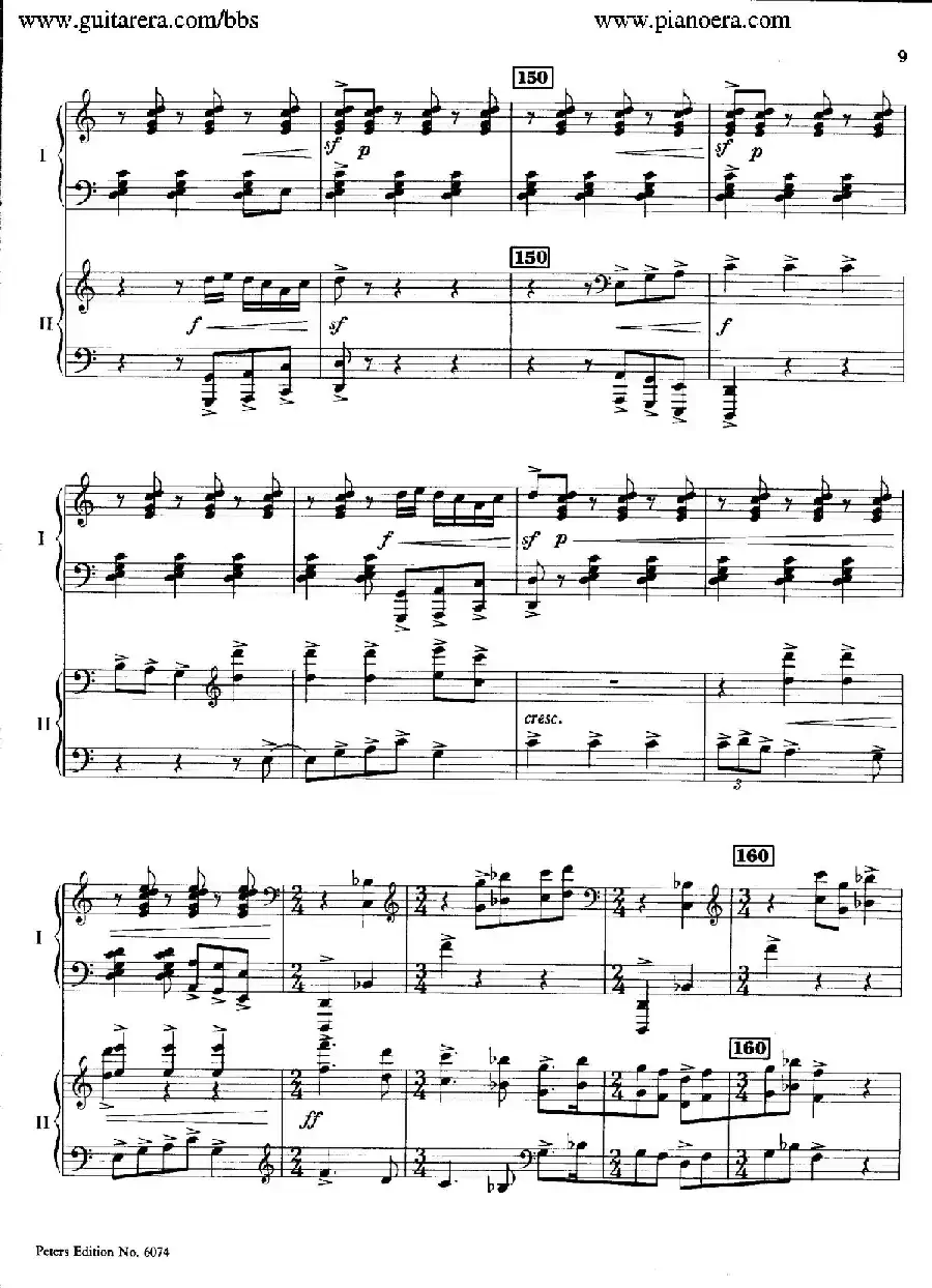 Rondo in D Major Op.87a（D大调回旋曲·双钢琴）
