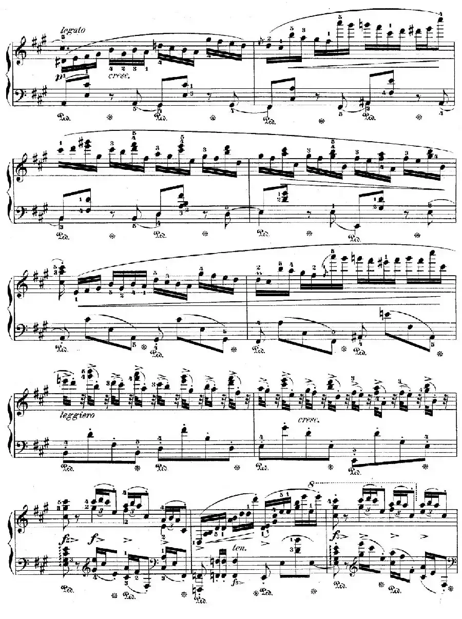 Allegro de Concerto Op.46（A大调音乐会快板）
