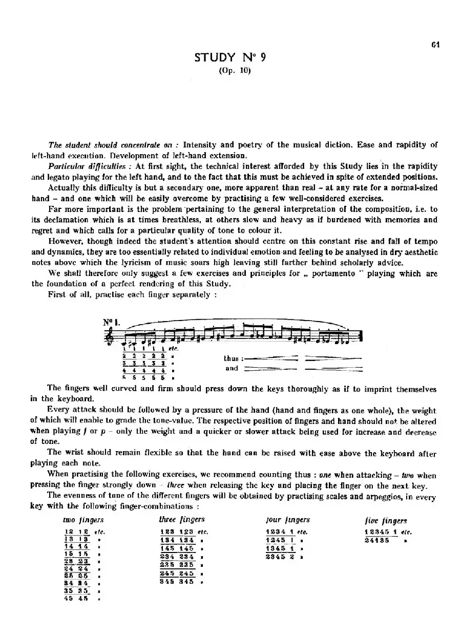 12 Etudes Op.10 柯尔托教学版（12首练习曲·9）