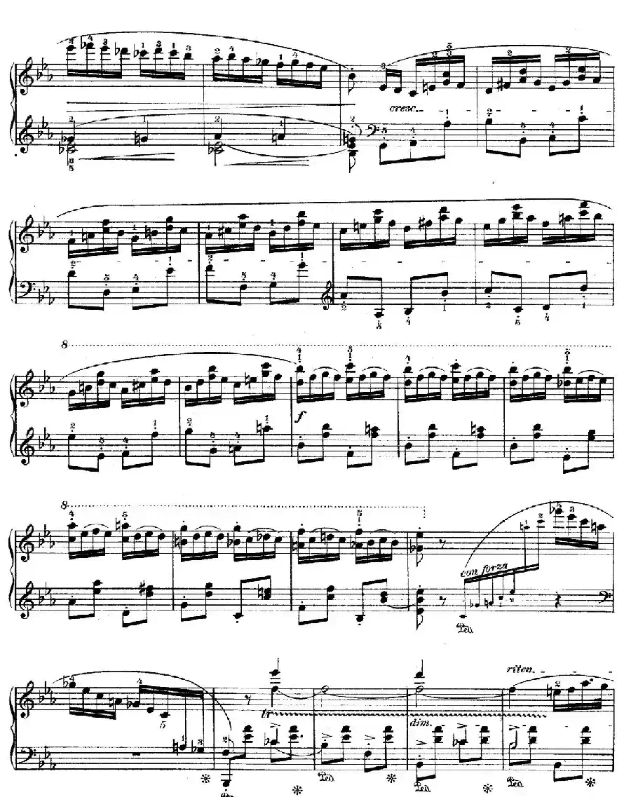 Rondo in E flat Major Op.16（降E大调回旋曲）