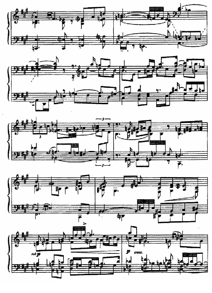 24 Preludes and Fugues Op.82（24首前奏曲与赋格·19）