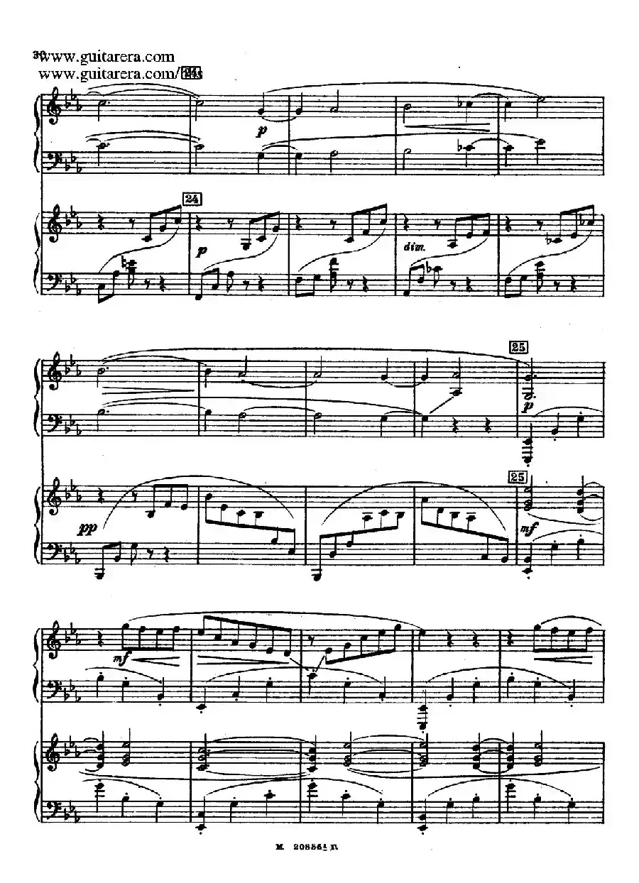 第二双钢琴组曲 Suite for Two Pianos No.2 Op.17（2. 圆舞曲 Valse）