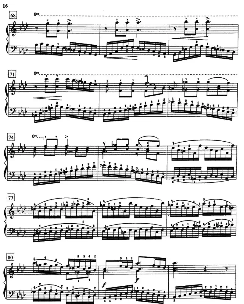 克莱门蒂练习曲（《名手之道》No.21）