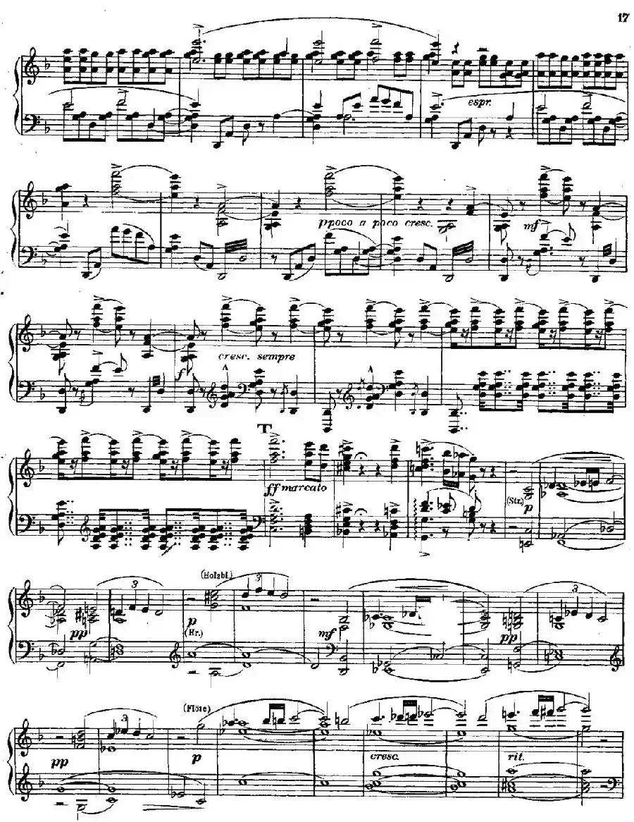 Symphony No.3 in d Minor - Solo Piano（d小调第三交响曲·钢琴独奏版·Ⅰ）