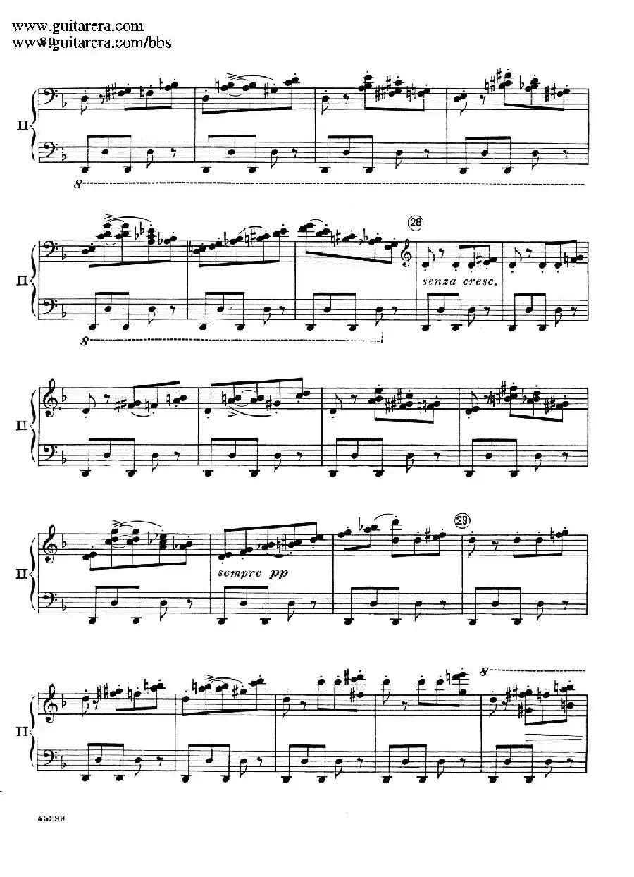 Piano Concerto Op.38（钢琴协奏曲·双钢琴·第三乐章）