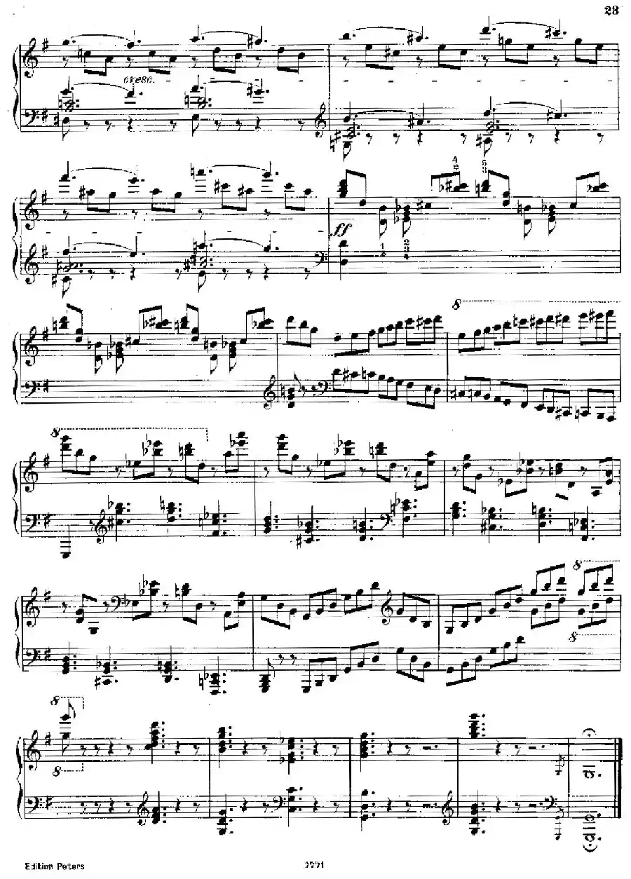 Suite in G Major Op.50（G大调组曲·Ⅳ）