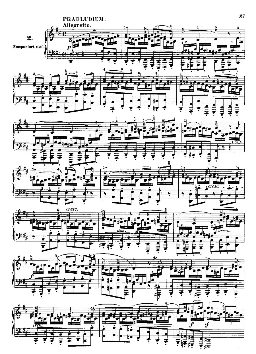 6 Preludes and Fugues Op.35（6首前奏曲与赋格·2）