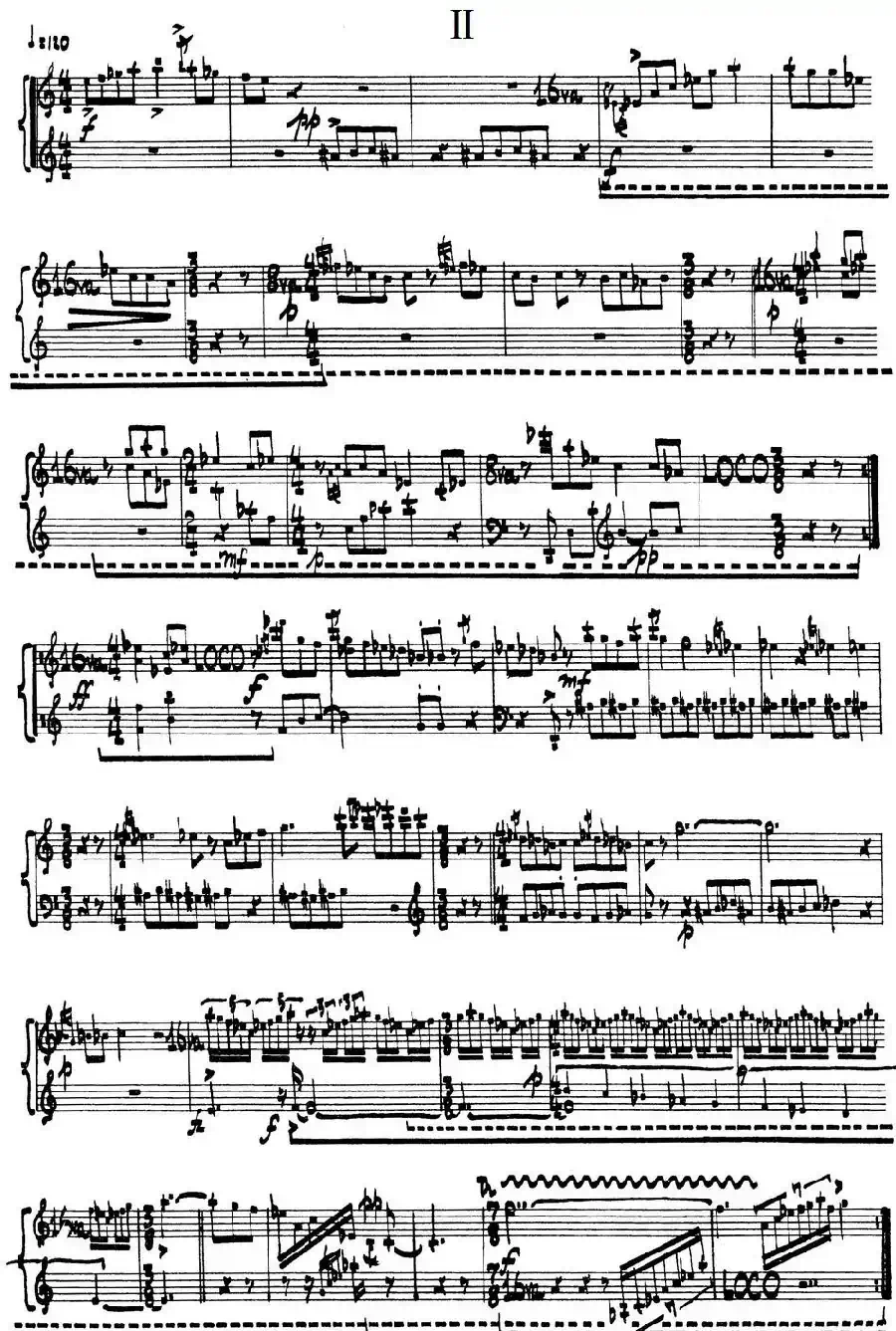 为加料钢琴而作的奏鸣曲与间奏曲（2）