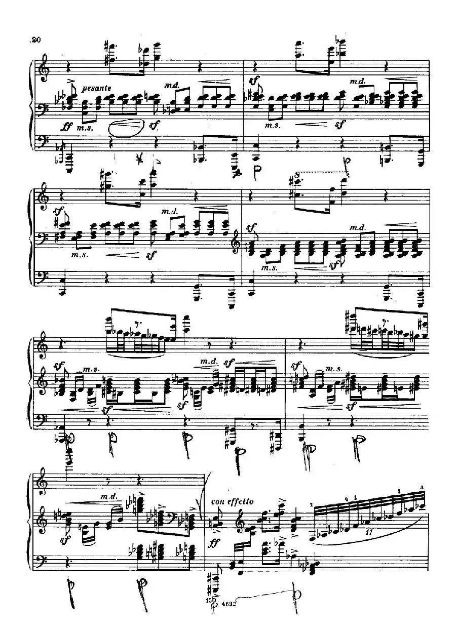Piano Concerto No.2 in g Minor Op.16（g小调第二钢琴协奏曲·Ⅰ·双钢琴）