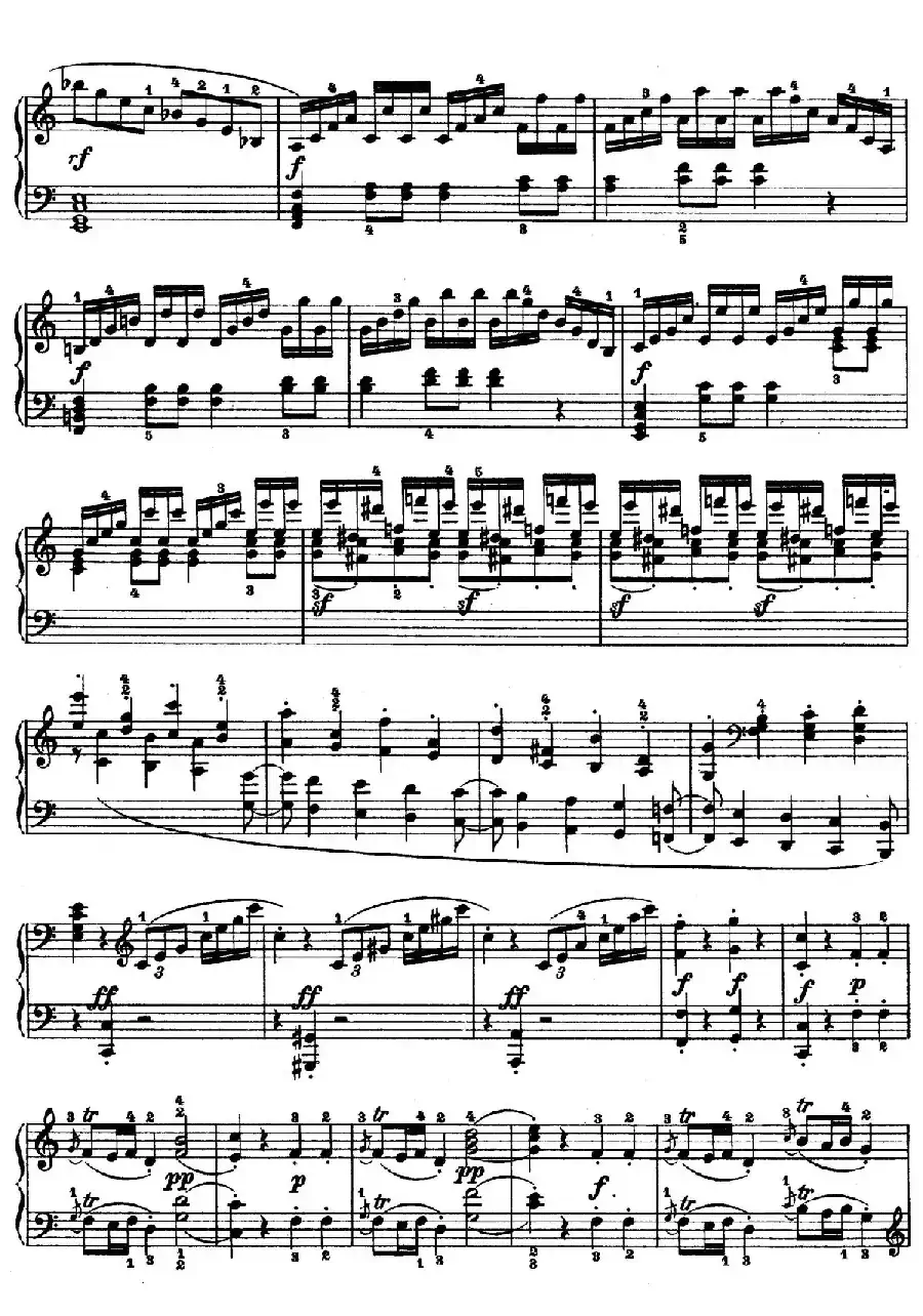 Piano Sonata in C Op.2 No.3（C大调第三钢琴奏鸣曲）