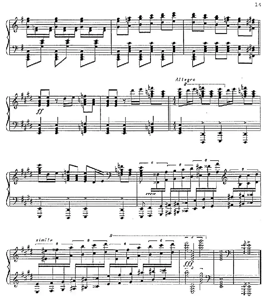 Carmen Variations 12 Pieces（12首卡门主题变奏曲·10）