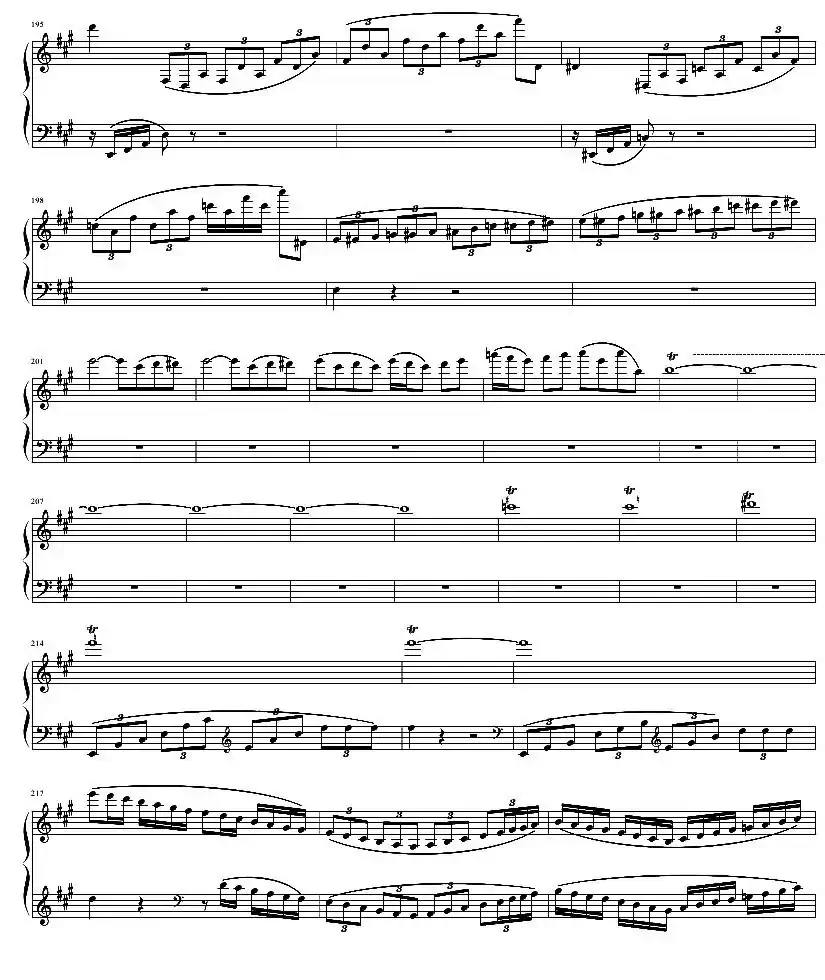 贝多芬钢琴协奏曲Op61第一乐章