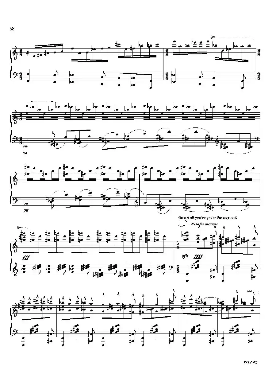 Piano Sonata No.8（第八钢琴奏鸣曲）（3）