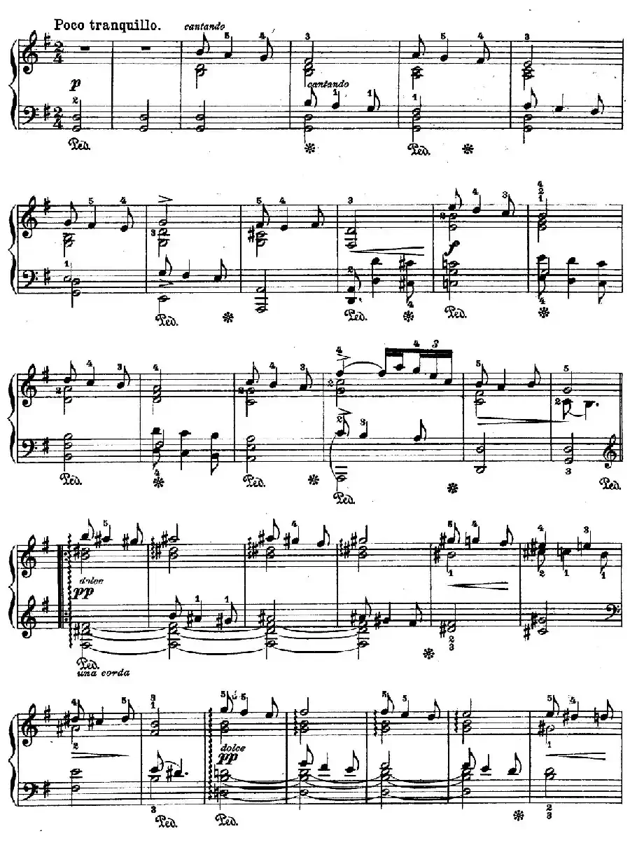 Lyric Pieces Op.65，No.6