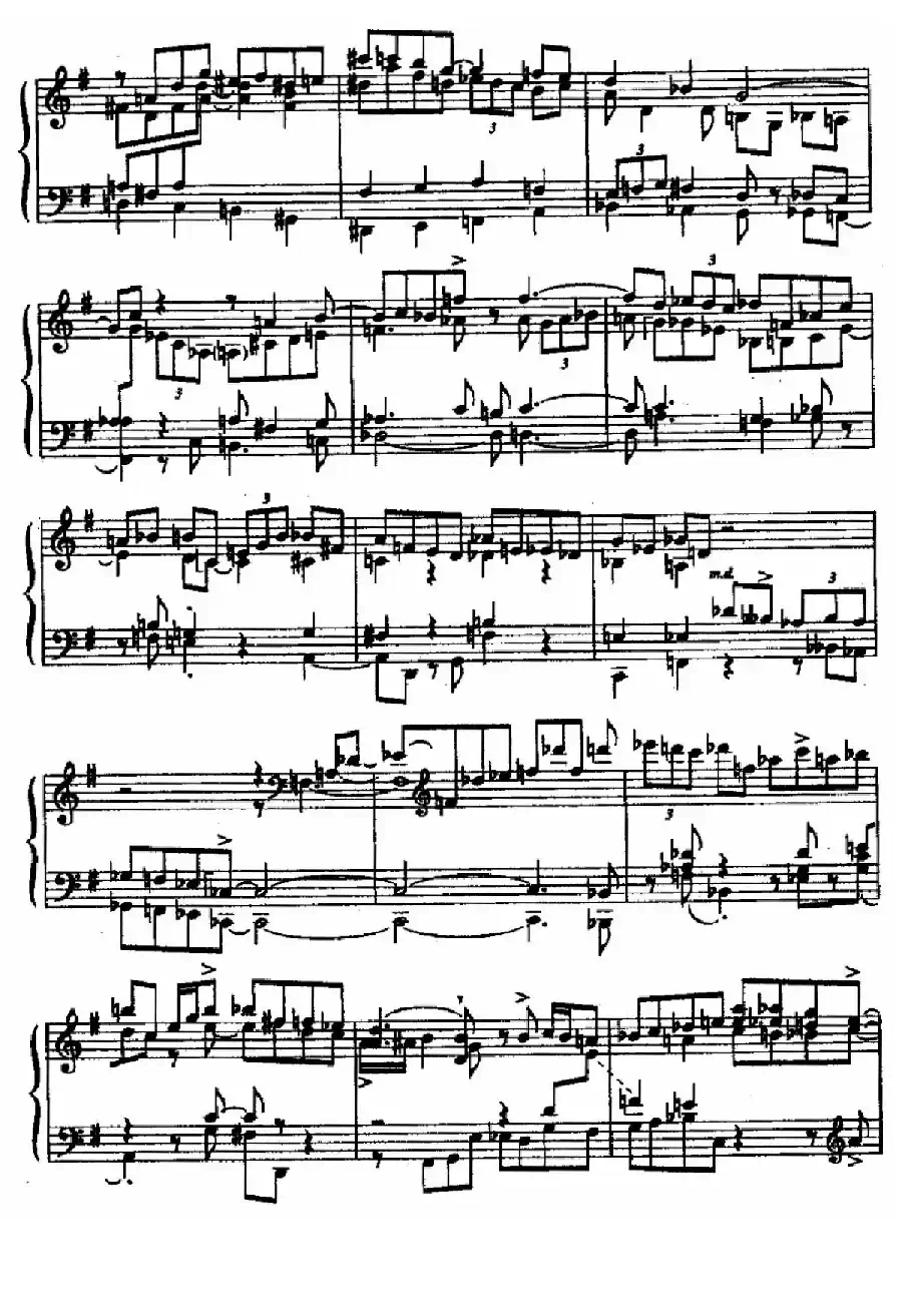 24 Preludes and Fugues Op.82（24首前奏曲与赋格·23）