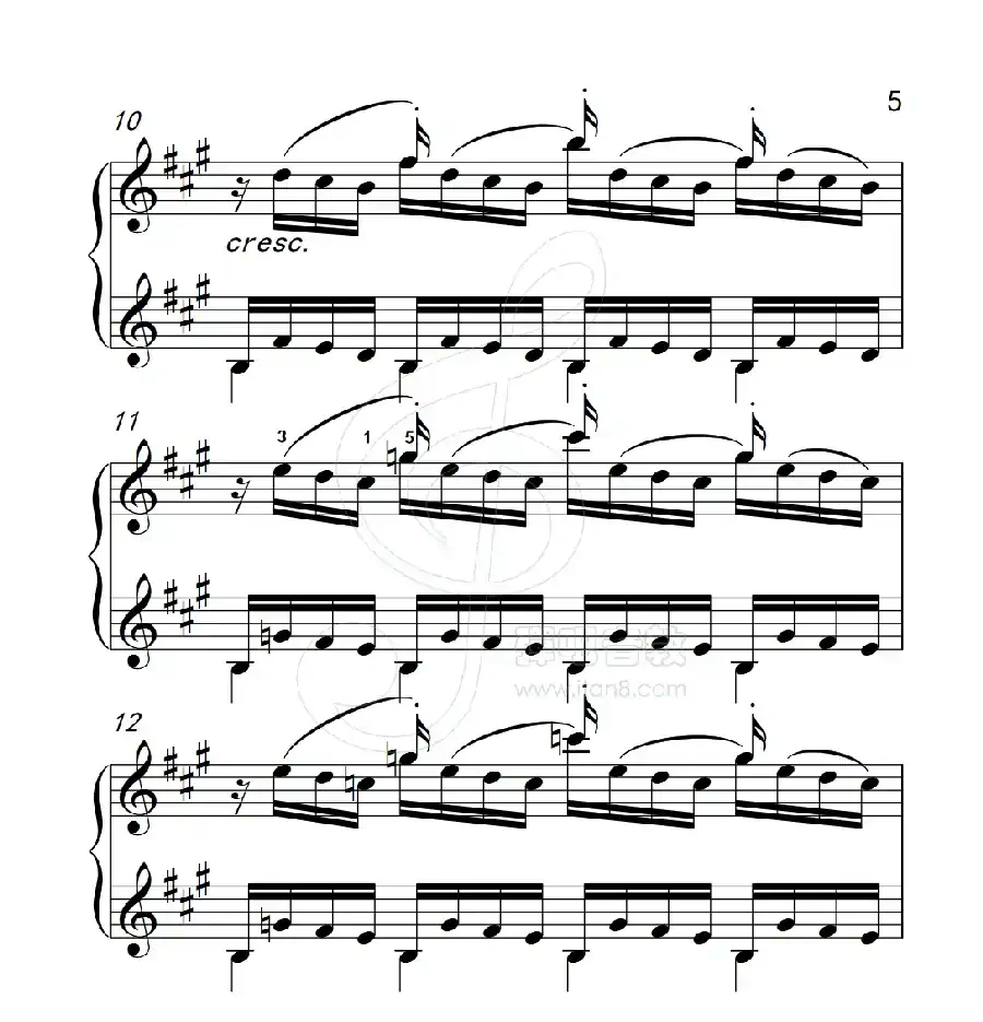 练习曲 6(克拉莫钢琴练习曲60首)