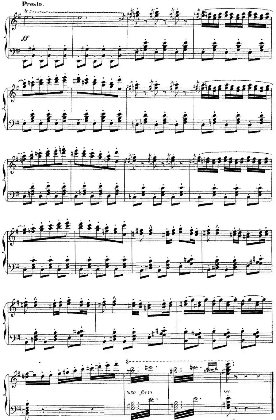 Carmen for Solo Piano（卡门全剧钢琴独奏版）（No.12）