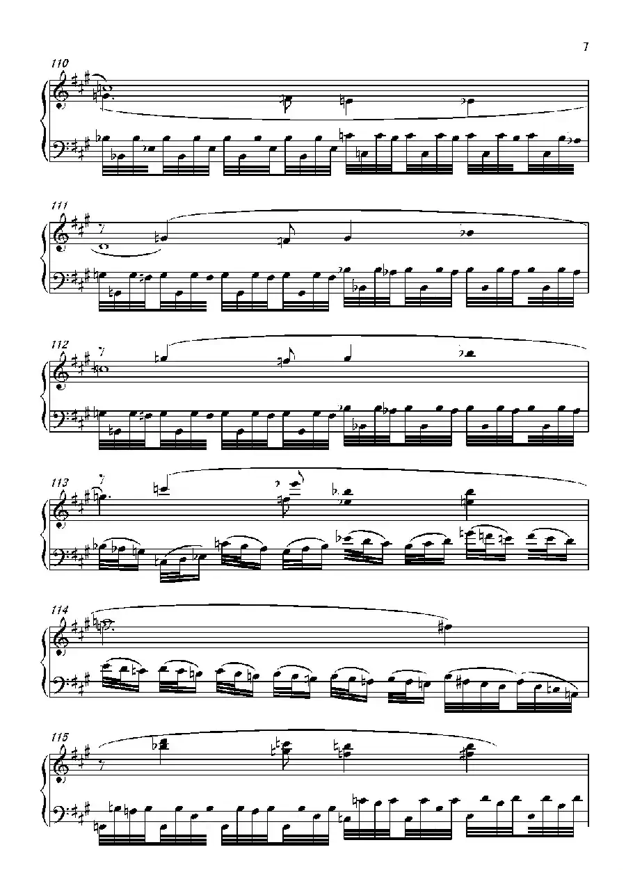 第六钢琴奏鸣曲Piano Sonata No.6（单乐章）