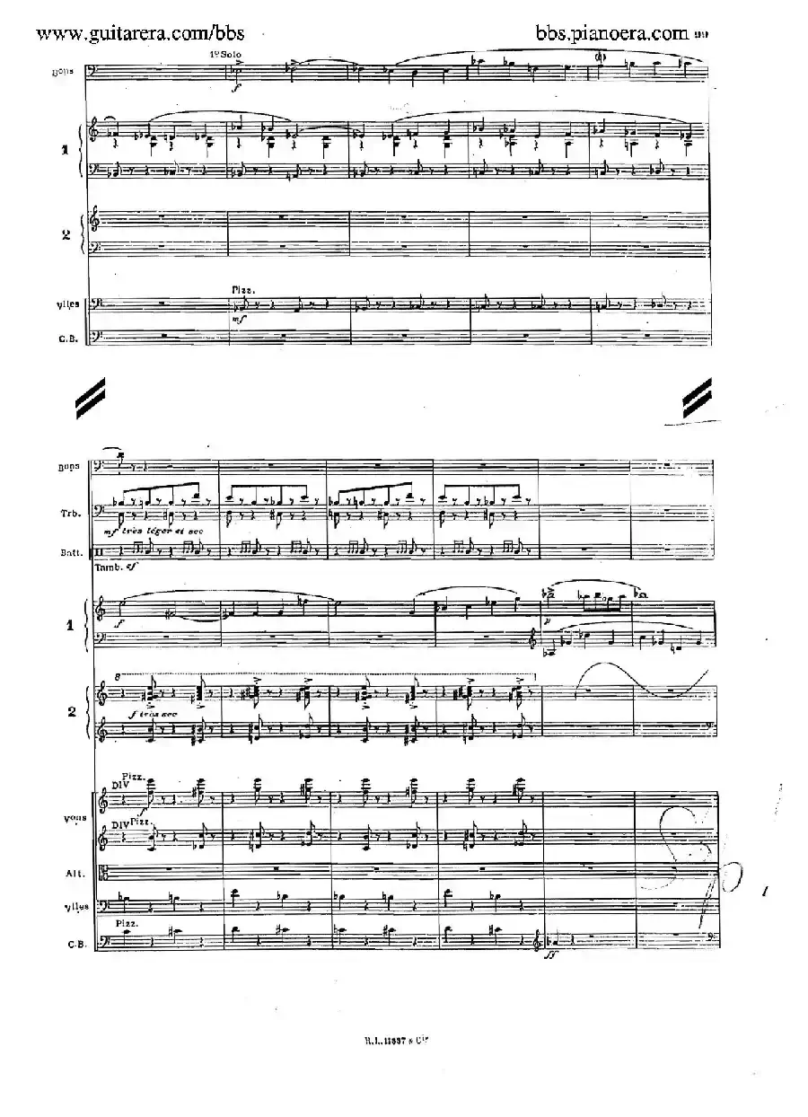 Concerto for 2 Pianos in d Minor（d小调双钢琴协奏曲·总谱）