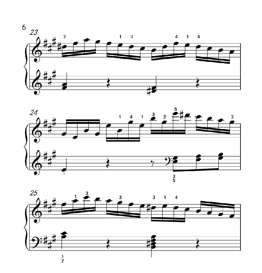 奏鸣曲 Opus 2 Nr.2 第四乐章(贝多芬奏鸣曲集 1)